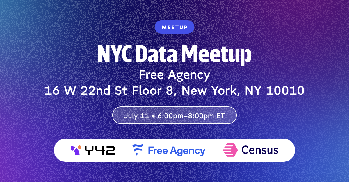 Nyc Data Meetup